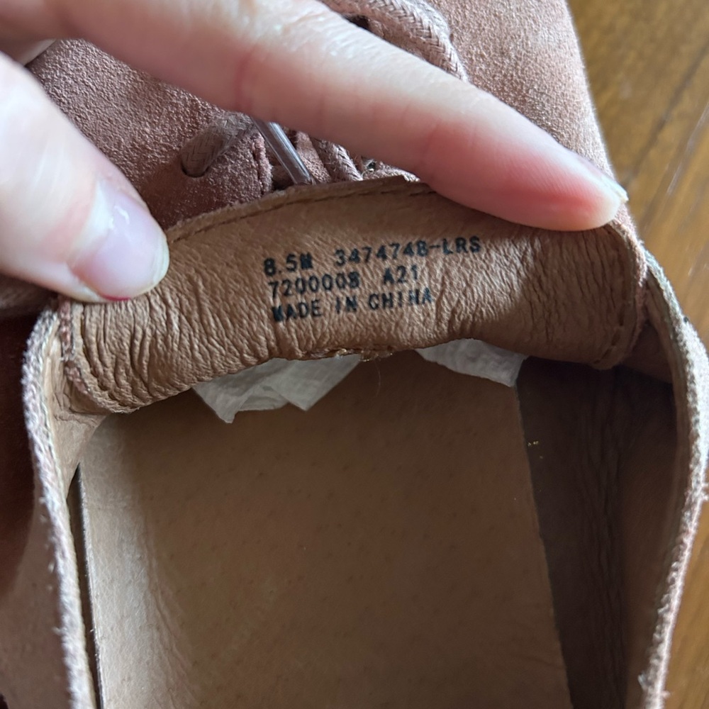 Frye Webster Low Lace Pink Suede Sneakers - Picture 8 of 8